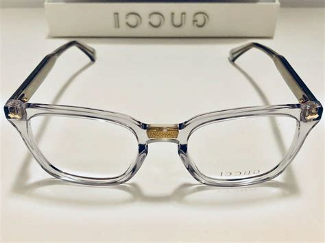 gucci frames for glasses|gucci clear eyeglass frames women's.